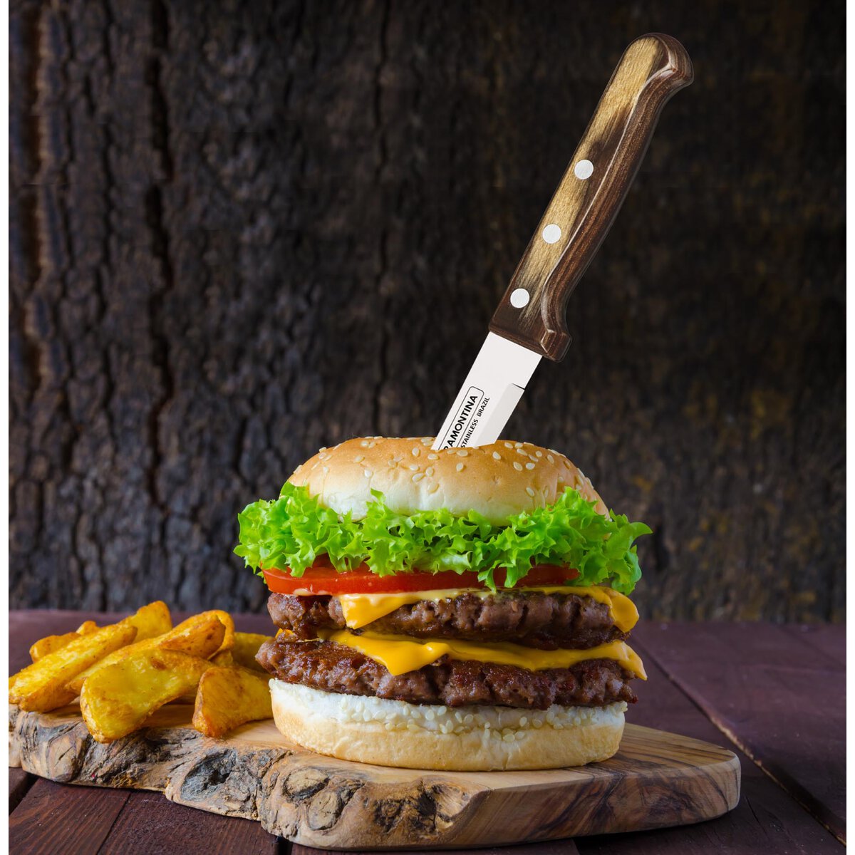 Steakbesteck "Churrasco Gaucho" Steakmesser „Polywood Gaucho" (2)