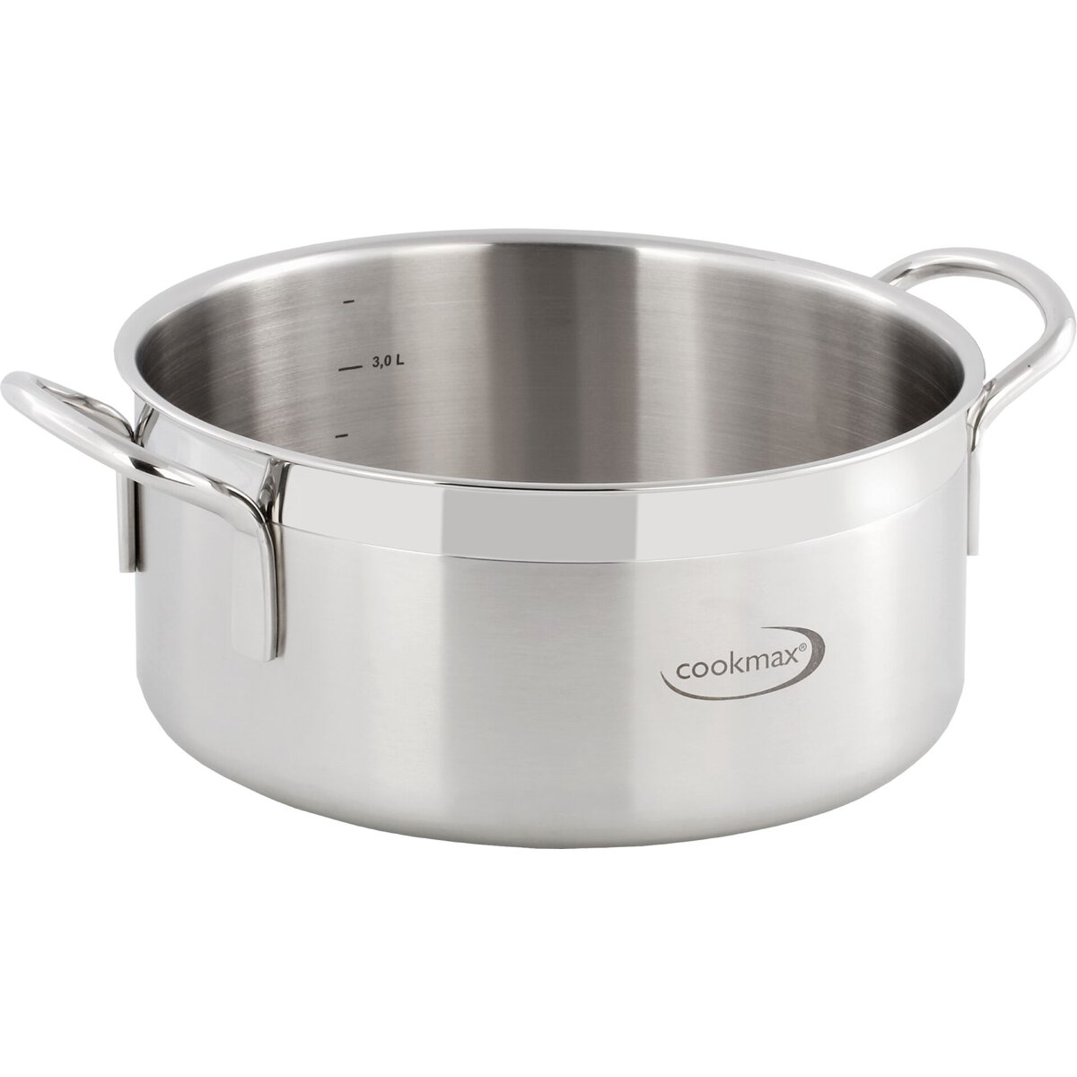 Bratentopf flach "Cookmax Gourmet" Ø 28 cm, H: 12 cm. Inhalt 7,3L (1)