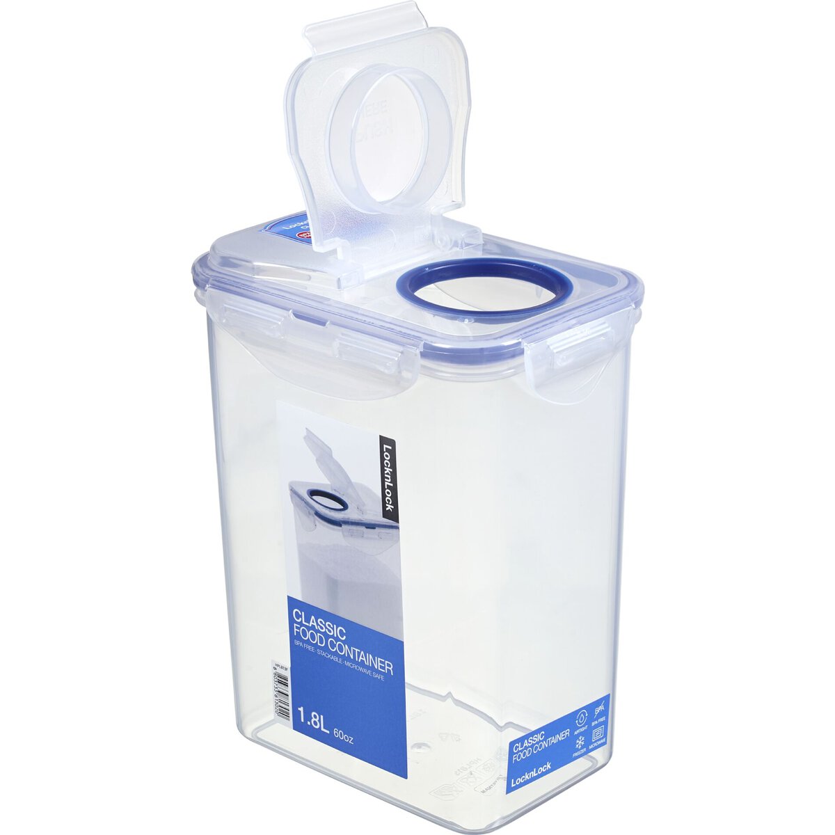 Lock & Lock Frischhaltebox mit Schütte 1,8L (1)