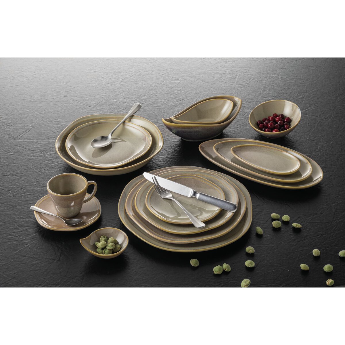 Porzellanserie „Vida" Schale 22,9cm (2)