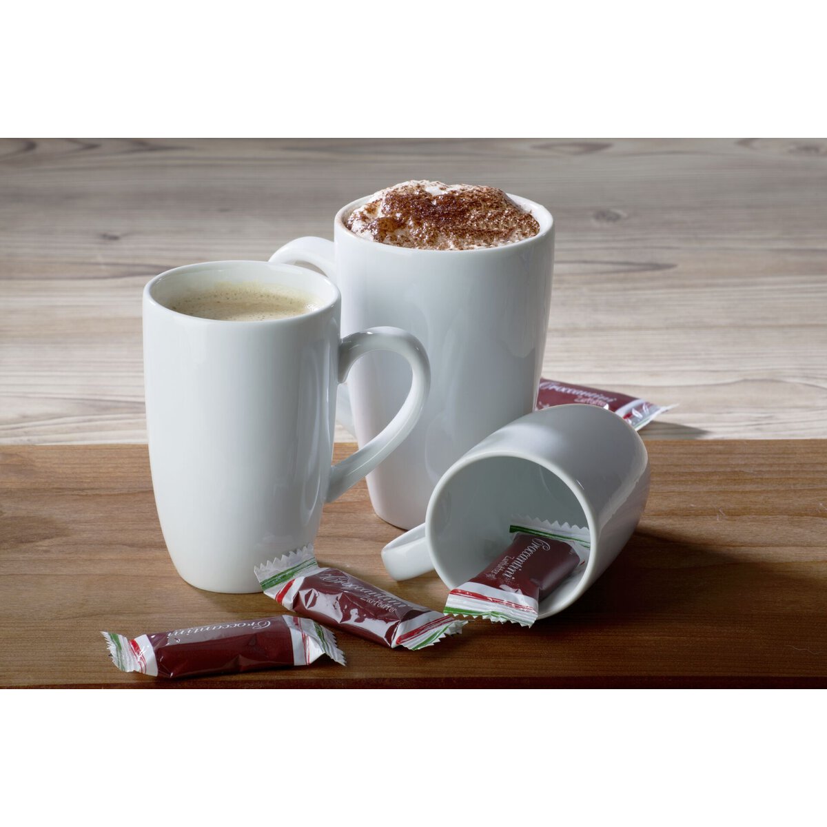 Kaffeebecher "Ole"  0,435L weiss (1)