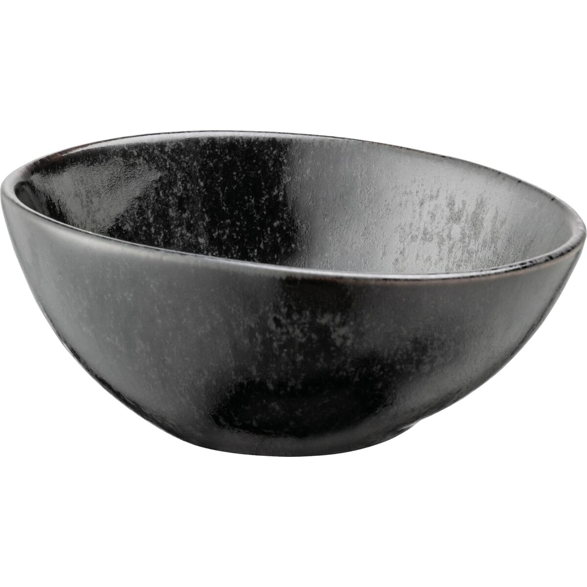 Porzellanserie „Ebony" Schale 12,5x10,5cm (1)
