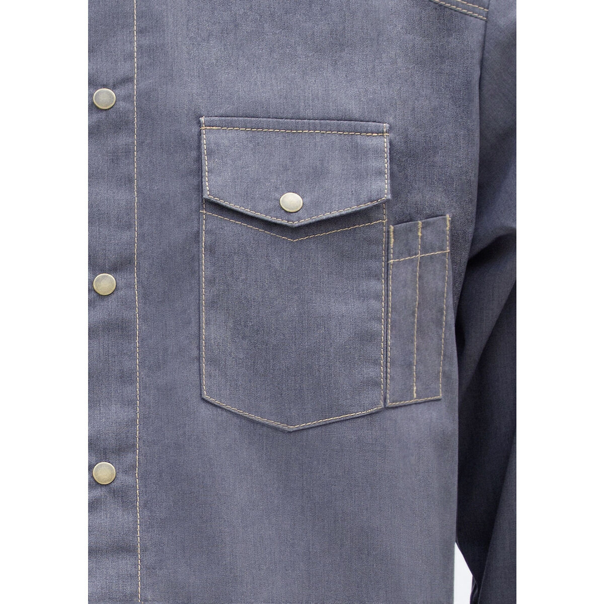 Kochhemd „Jeans Style" Gr. 48 (4)