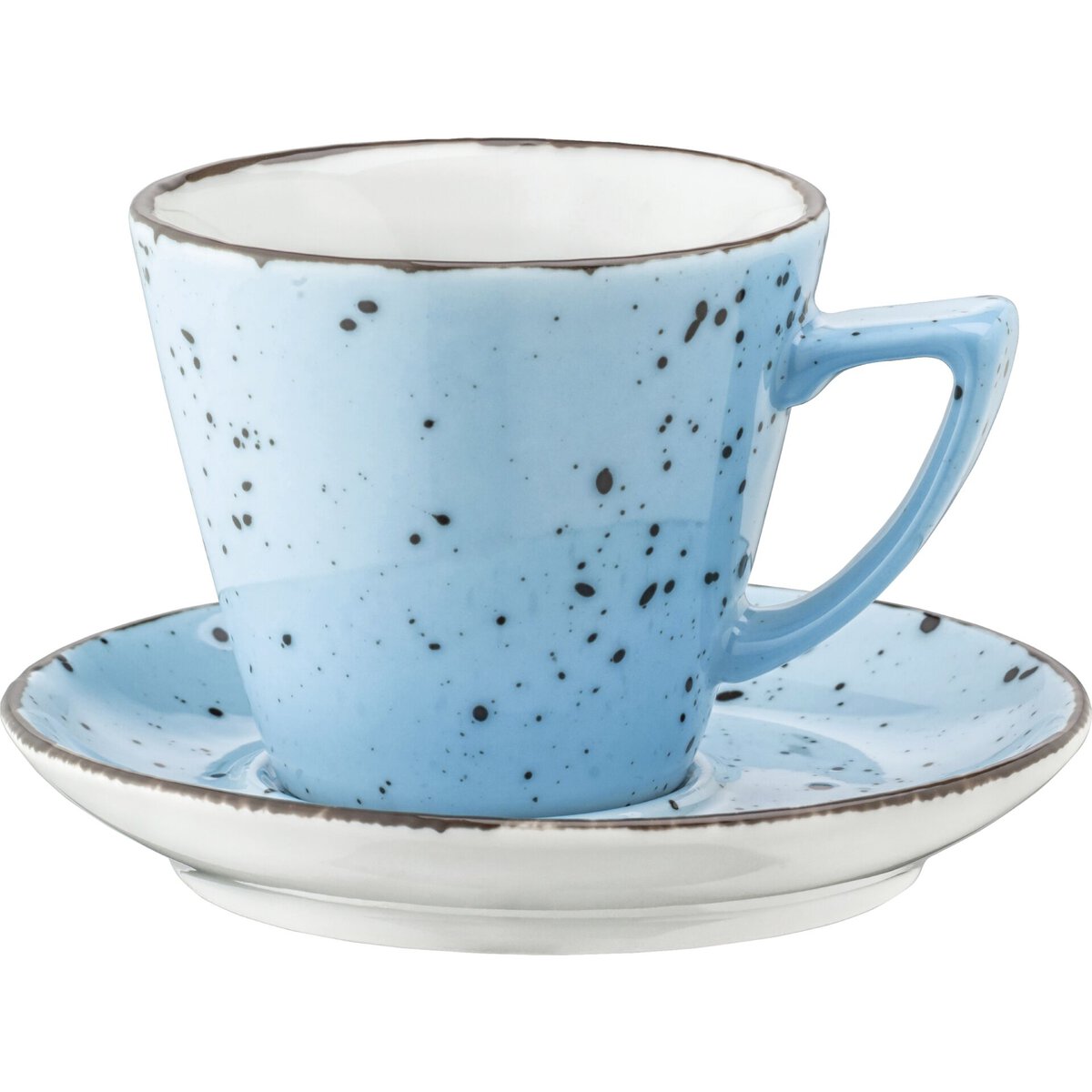 Porzellanserie "Granja" aqua Tasse obere Kaffee/Cappuccino (1)