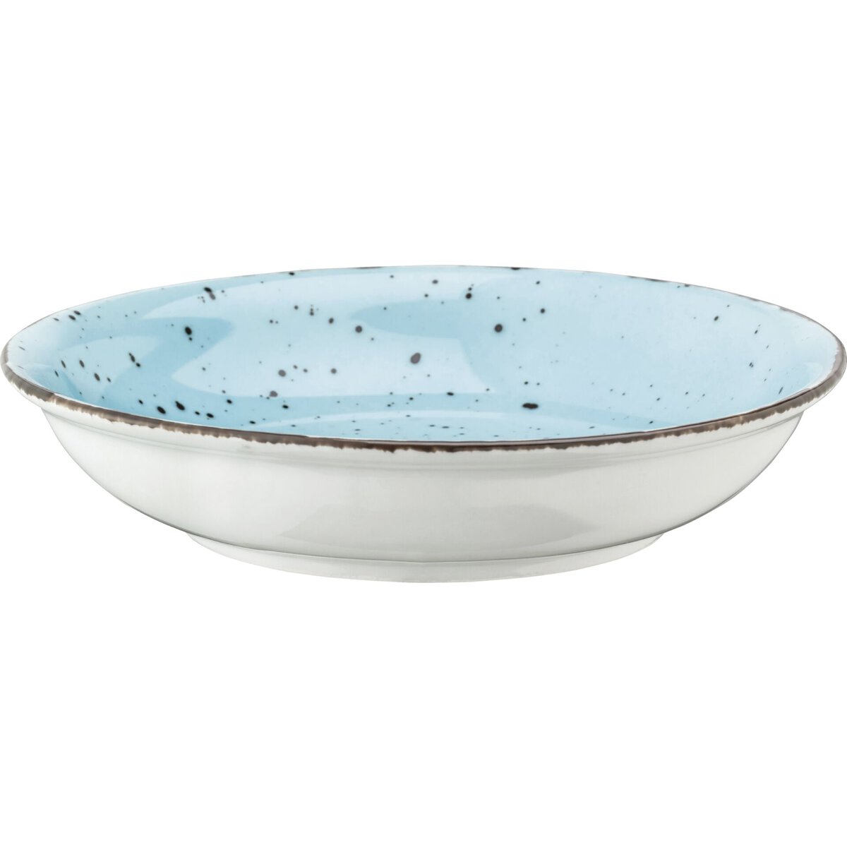 Porzellanserie "Granja" aqua Teller tief Coup-Form, 20 cm (1)