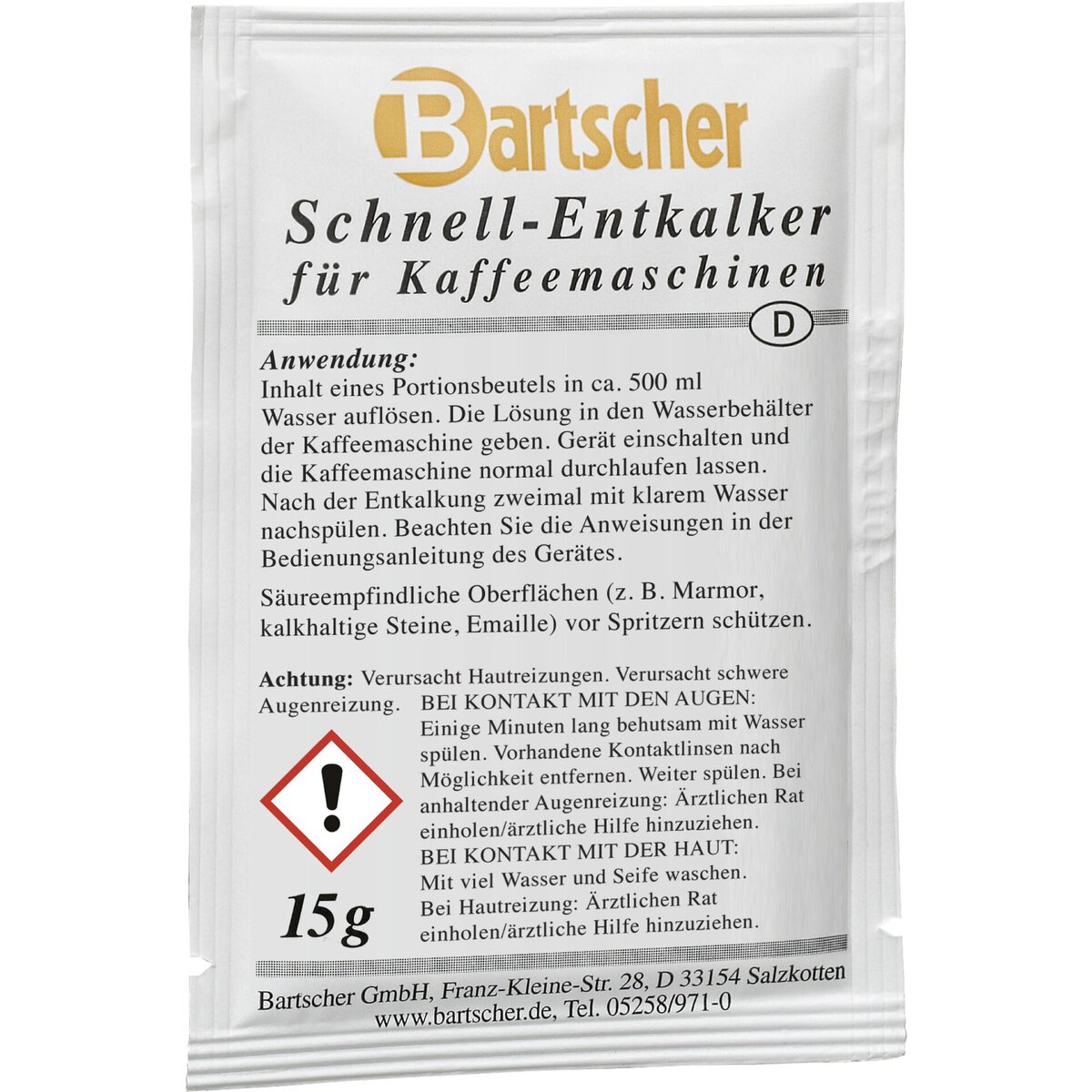 Entkalker für Kaffeemaschinen (5)