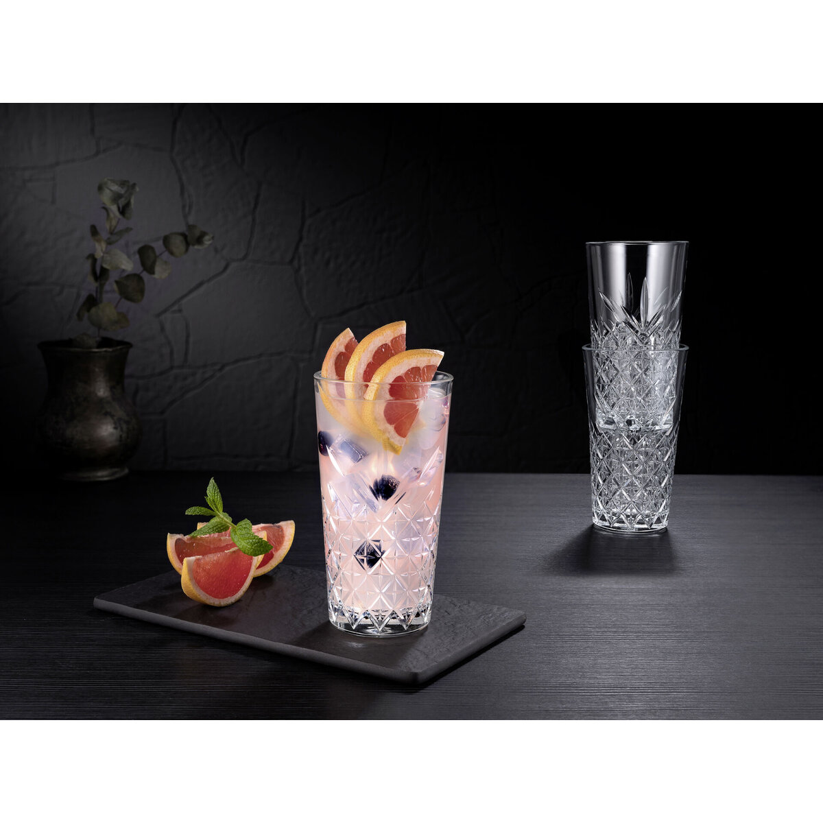 Glasserie "Timeless" Longdrinkglas 345ml (1)