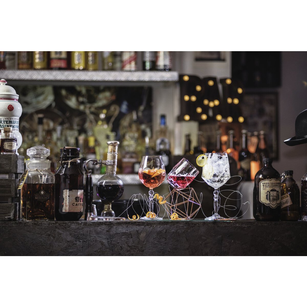 Glasserie "Alkemist" Aperitifglas 530ml (3)