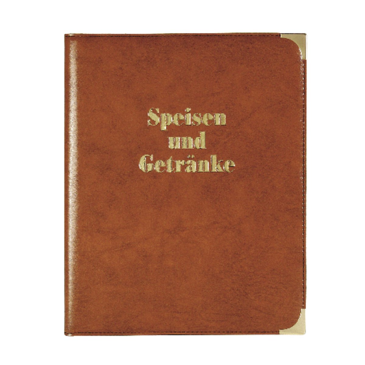 Speisekarte A4 mit Buchschrauben A4, rot (2)