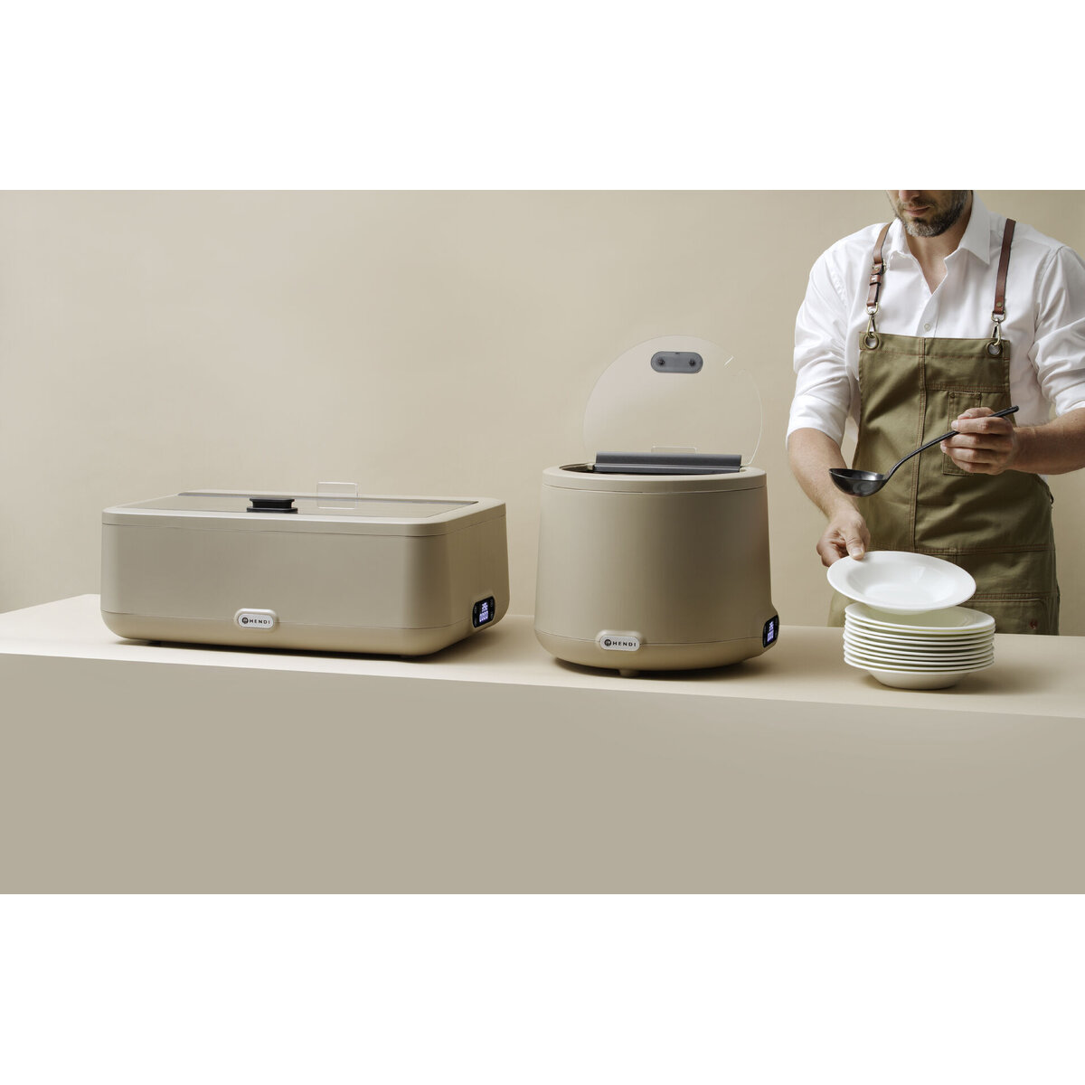 Suppenstation "Uniq" 8L beige (3)