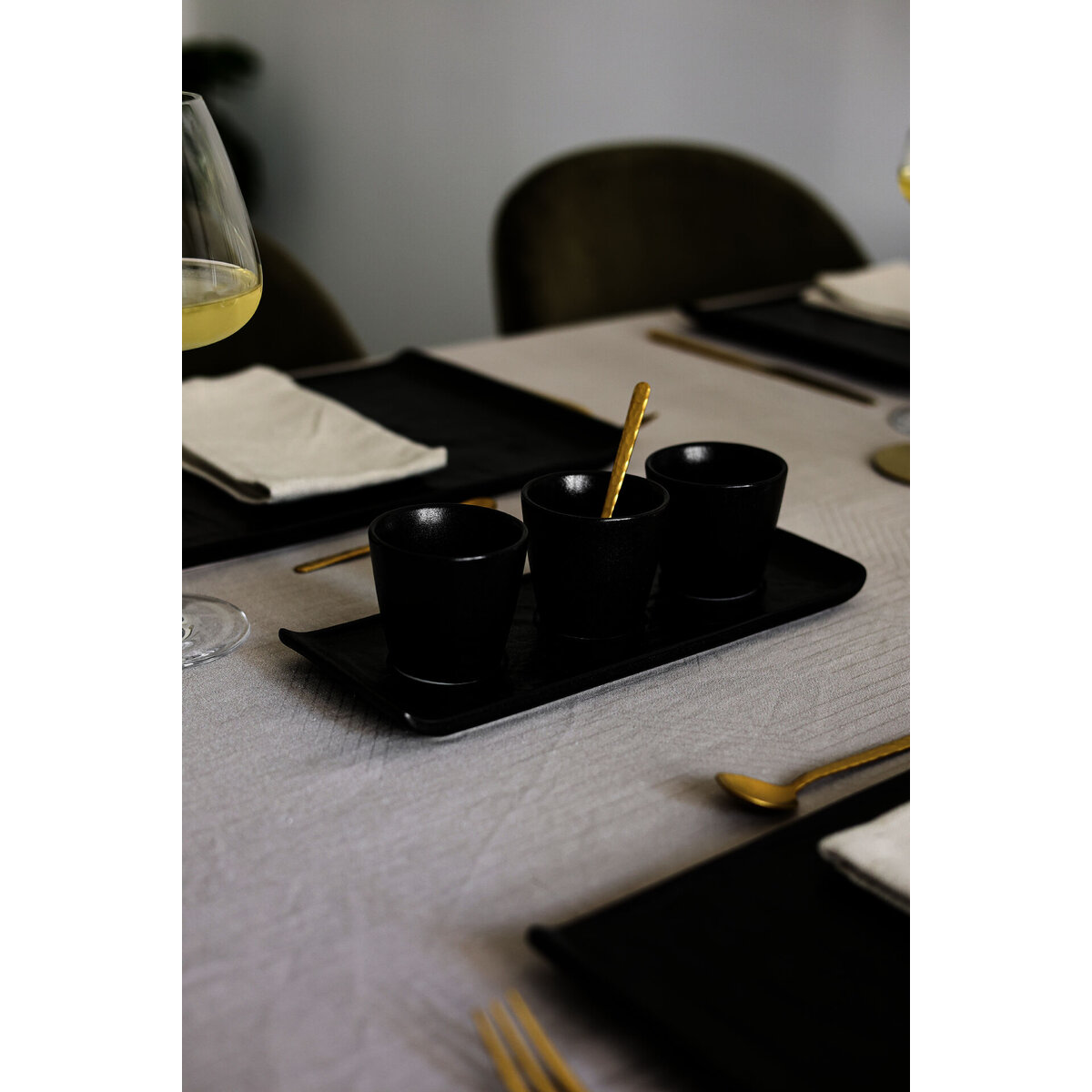 Porzellanserie "Schieferlook" Petit Schale Ø6,5cm 100ml (2)