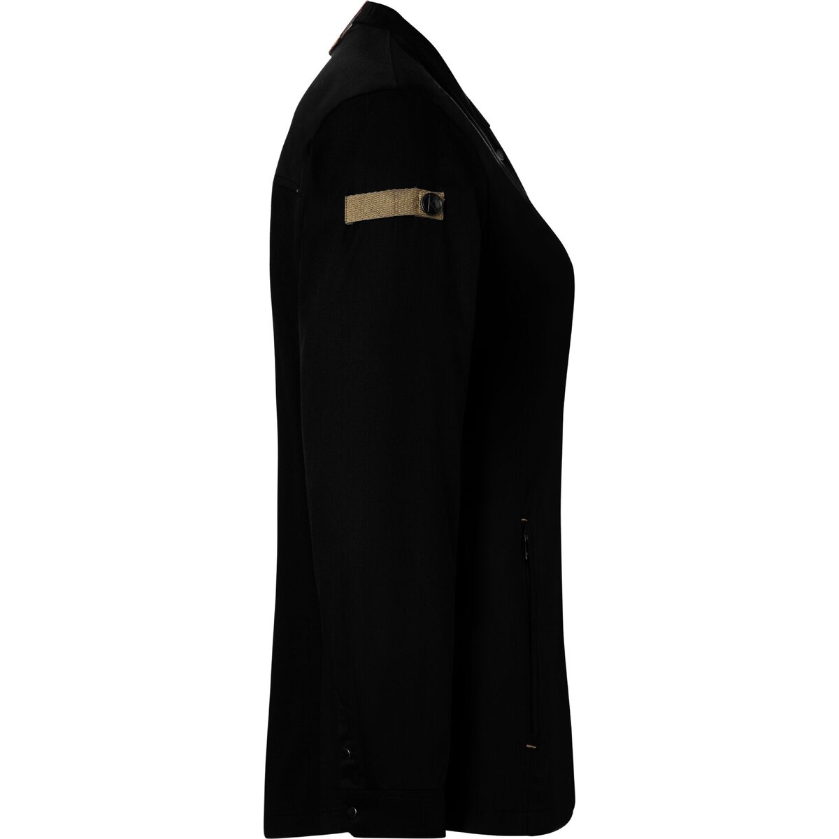 Kochjacke Damen "Green-Generation", schwarz Größe 42 (3)