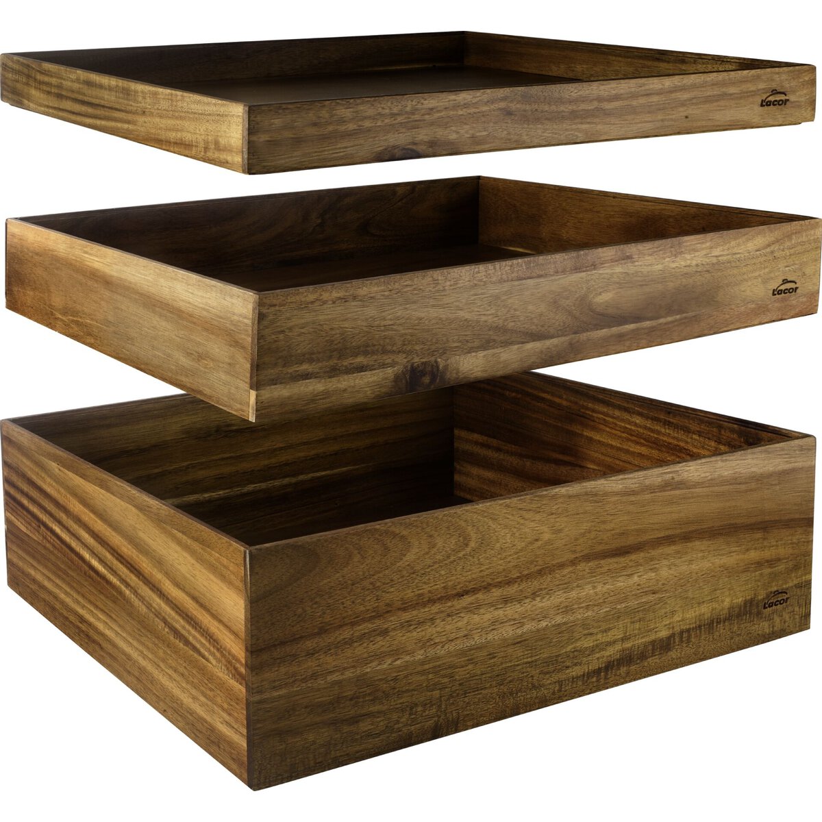 Buffetsystem "Nord"  Holzkasten 1/1 GN 8,5cm hoch (1)