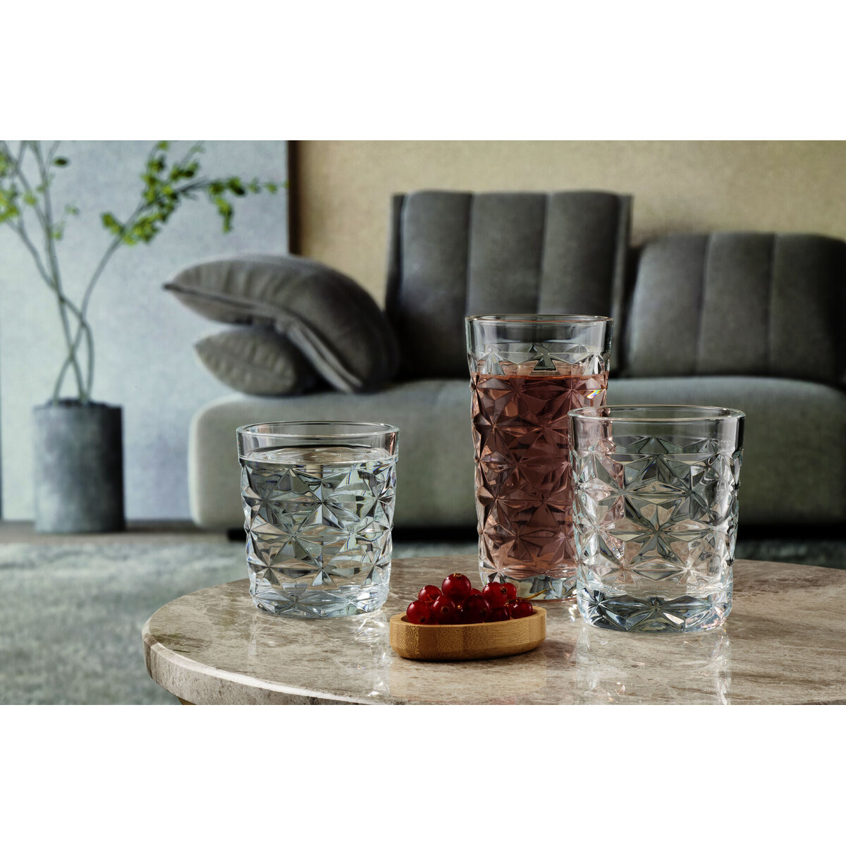 Glasserie "Estrella" Longdrinkglas 290ml (1)