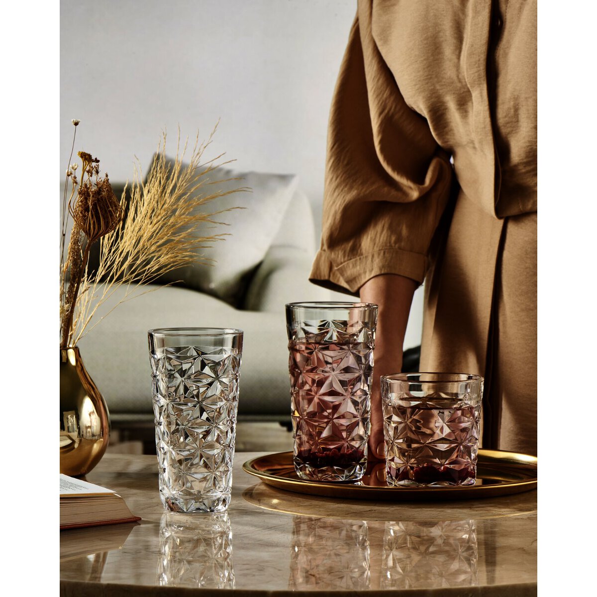 Glasserie "Estrella" Longdrinkglas 290ml (4)