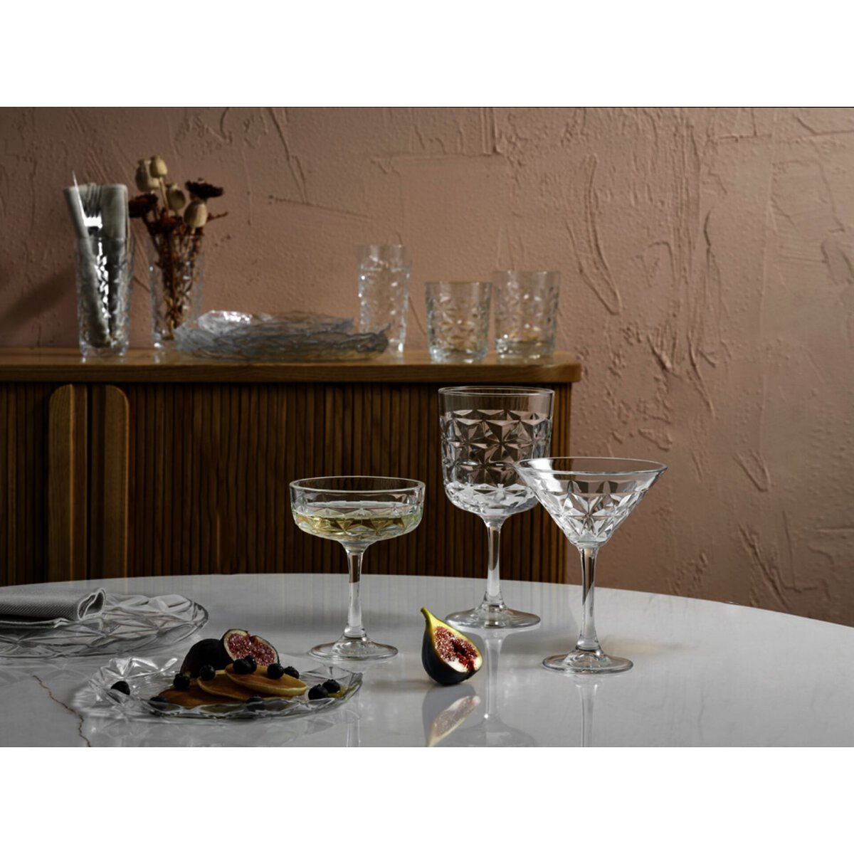 Glasserie "Estrella" Longdrinkglas 290ml (5)