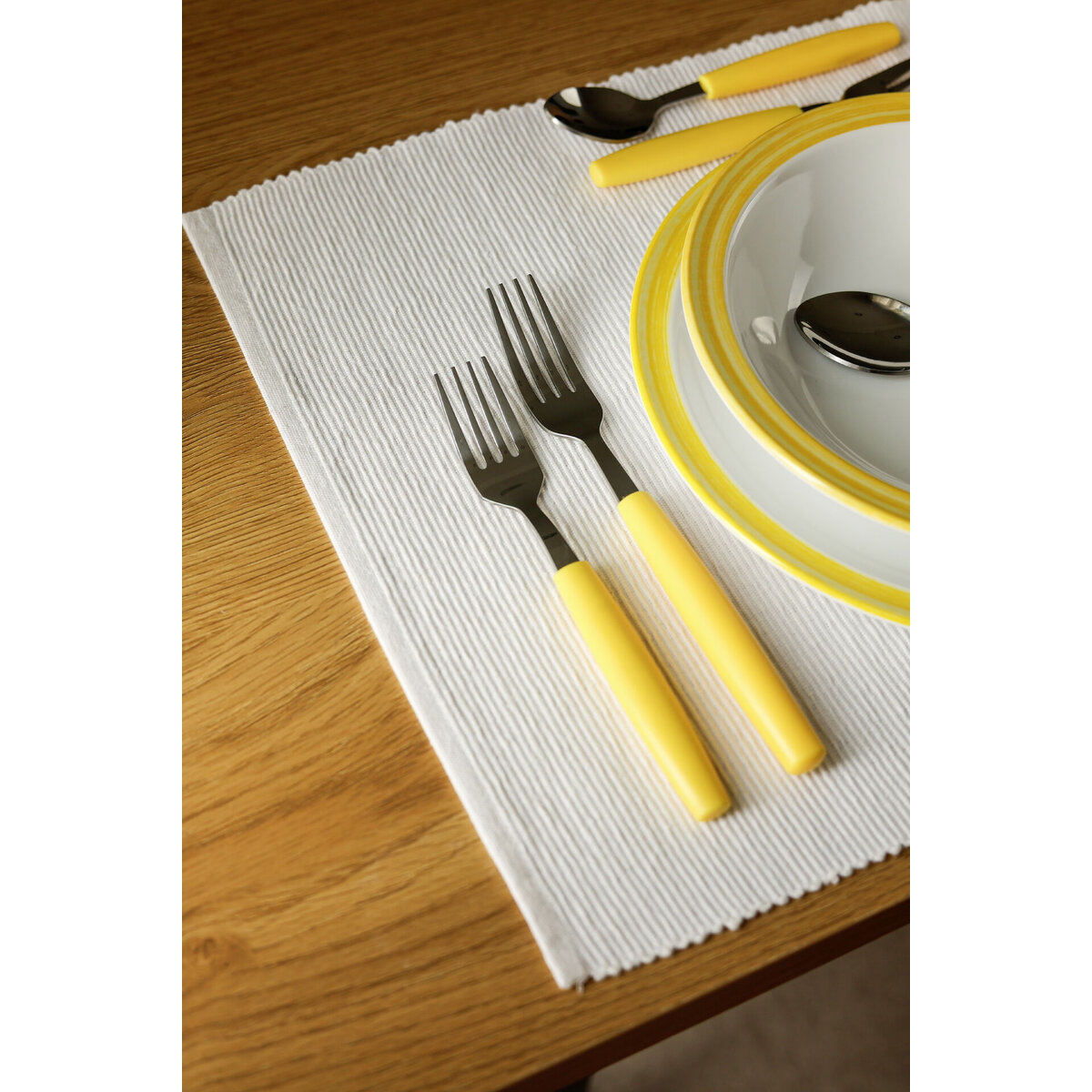 Besteckserie "Colour" gelb Tafellöffel (2)