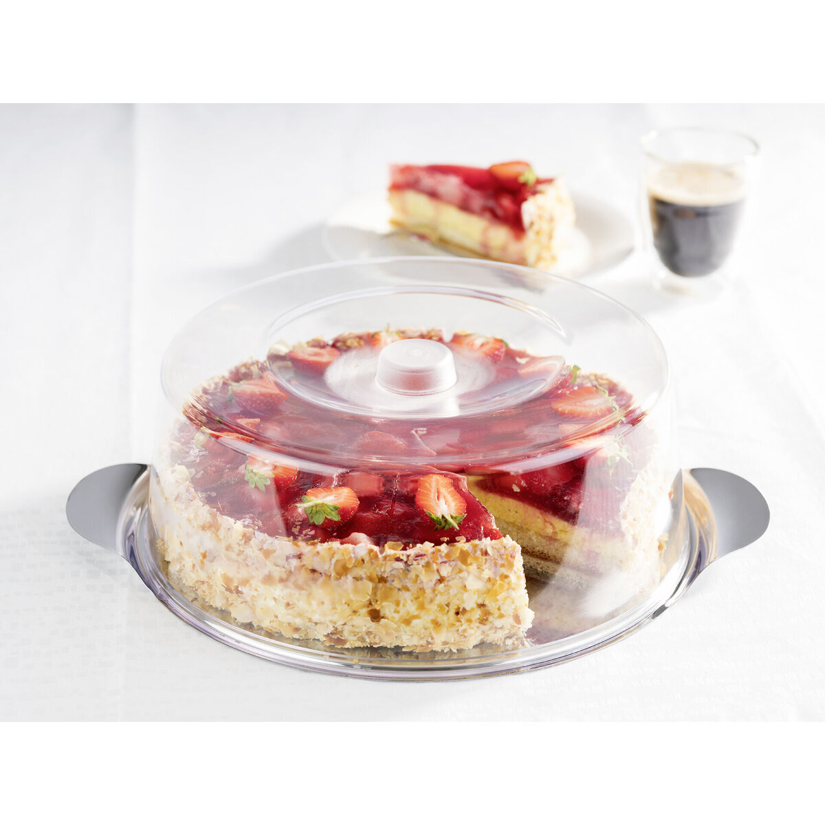 Tortenplatte mit Haube (2)