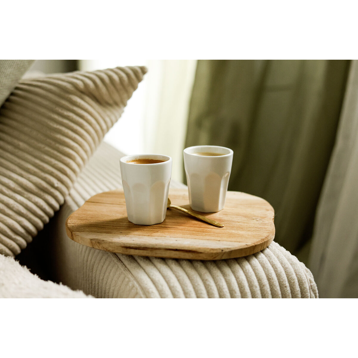 Becher "Barista" weiß 0,08 L (2)