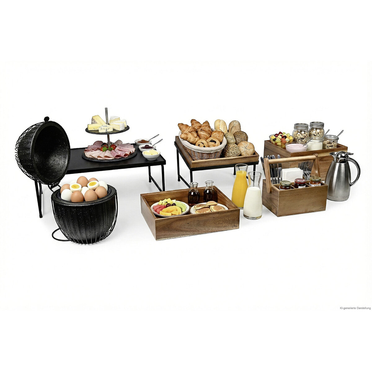 Buffetsystem "Nord"  Holzkasten 1/1 GN 8,5cm hoch (5)