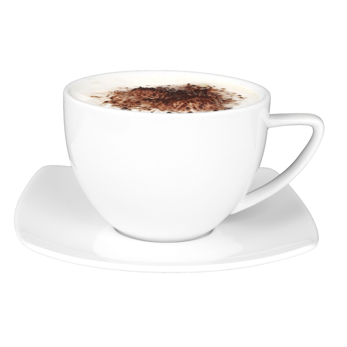 Tassenserie "ConForm" Hartporzellan Cappuccino obere 0,40L (2)