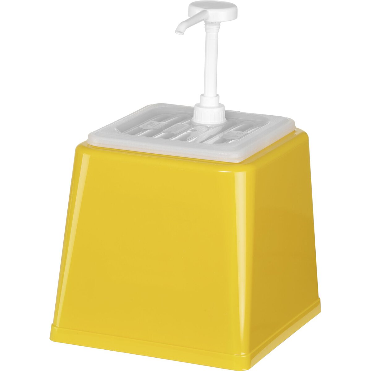 Pump-Soßenspender 2,5L gelb (1)
