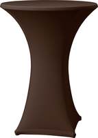 Stehtischbezug Ø 70 cm marineblau (11)