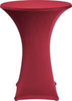 Stehtischbezug Ø 70 cm marineblau (1)