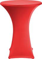 Stehtischbezug Ø 70 cm marineblau (7)