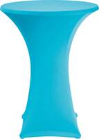 Stehtischbezug Ø 70 cm marineblau (9)