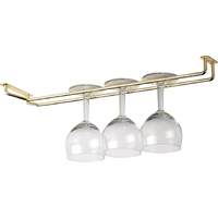 Gläserschiene messing 40cm (2)