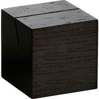 Kartenhalter „Würfel“ dunkelbraun (2)