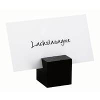 Kartenhalter „Würfel“ dunkelbraun (1)