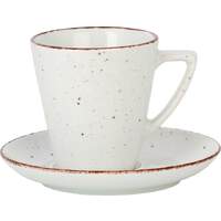 Porzellanserie "Granja" weiß Tasse obere Kaffee Grande (1)