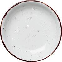 Porzellanserie "Granja" weiß Teller tief Coup-Form, 20 cm (1)