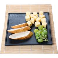 Porzellanserie „Schieferdesign" Platte quadratisch (2)