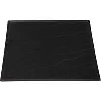 Porzellanserie „Schieferdesign" Platte quadratisch (1)