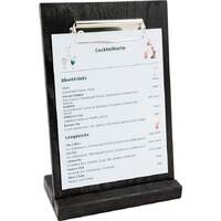 Klemmbrett für Tageskarte A5, Eiche dunkelbraun (2)