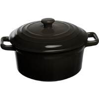 Mini-Casserole "Lexa" Ø12,5cm H:6,5cm schwarz (1)