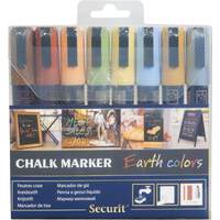 Kreidemarker-Set, erdfarben (2)