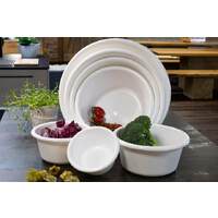 Schüssel weiß Polypropylen 4,5l (1)