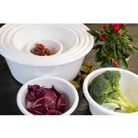 Schüssel weiß Polypropylen 4,5l (2)