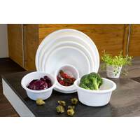 Schüssel weiß Polypropylen 4,5l (3)