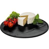 Porzellanserie „Schieferdesign" Platte rund (4)