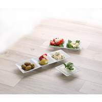 Schale Dip-Felder "Empire" 3 Felder 24x8cm (2)