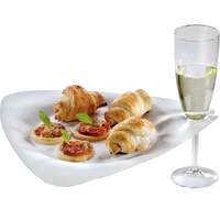 Teller mit Glashalter "Zuckerrohr" - 50er Pack (1)