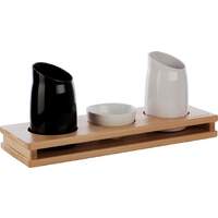 Display "Wood" 3 Aussparungen Ø 13cm (3)