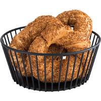 Korb "Urban" Metall, schwarz L: 32,5 x B: 26,5 x H: 7,5 cm, GN 1/2 (2)