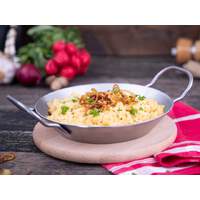 Schlemmerpfännchen mit Servierbrett, Eisen Ø 20,0 cm, 0,60 L (1)