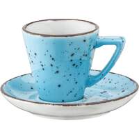 Porzellanserie "Granja" aqua Tasse obere Espresso (1)